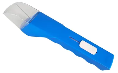 Zdjęcie produktu dla Pułapka na owady – z długą rączką 27 cm – ręczna pułapka – narzędzie dla dzieci – pułapka do łapania pełzających owadów – niebieska