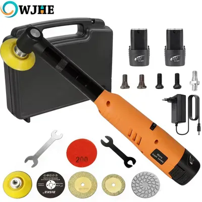 Produktbild von Kabelloser Poliermaschine mit 2 Akkus – 1300 W Leistung – Mini-Schleifmaschine
