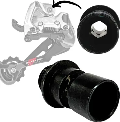 Produktbild von F26 Sram XX Alu Schaltwerksbolzen Schwarz