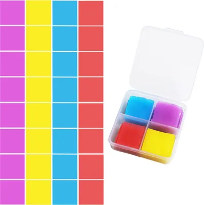 Produktbild von Farbe 32 Stück Diamant Malerei Kleber,5D Diamond Painting Wachs DIY Malerei Kleber Lehm Mit Aufbewahrungsbox Für Diamant Malerei Stickerei Werkzeug Zubehör Bastelsets