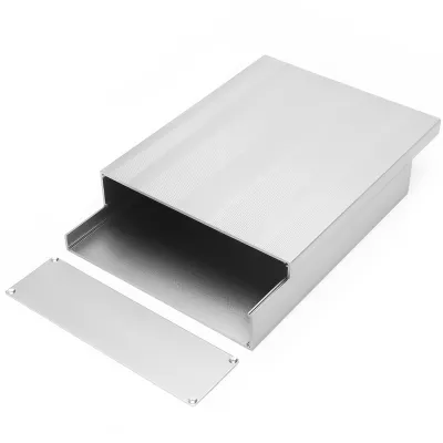 Image de Boîtier d'instruments pour circuits imprimés,Boîtier de projet électronique,Boîtier de projet électronique,Boîtier d'instruments pour circuits imprimés en aluminium,Boîtier d'instruments pour circuits imprimés en noir