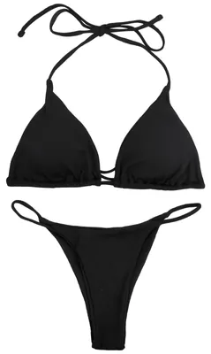 Produktbild von Wisebom Damen Bikini Set Zweiteiliger Badeanzug Bikini Bikini Damen Neckholder T