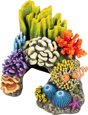 Produktbild von Aqua Della Aquariendekoration Korallenhöhle Ecke, Größe: L
