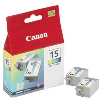 Produktbild von Canon BCI-15C Tintentank 2x farbig fuer Canon i70 Für Modell: bis fuer 100 Seiten