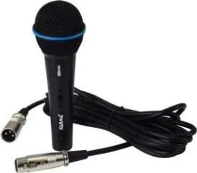 Produktbild von Karma Italiana DM 595, Dynamisches Mikrofon, -50 dB, -80 - 13 Hz, 500 Ohm, Kabelgebunden, Schwarz