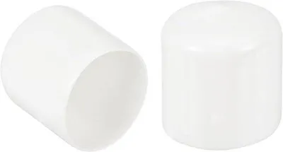 Image de Bouchons en caoutchouc blancs de 41 mm pour tuyaux et meubles