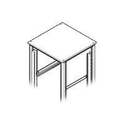 Produktbild von SCHROFF Gleitschienenmontagesatz - 41.7 cm - 48.3 cm (19")