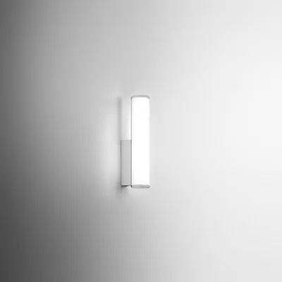 Obrázok produktu pre Polárne moderné nástenné svietidlo hliník matná biela led 7W teplé svetlo 30 cm