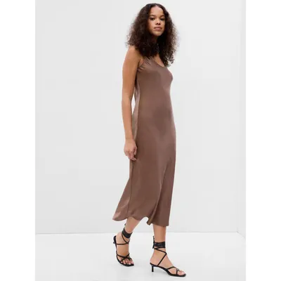 Produktbild von GAP Satin-Midikleid 488664-02__XS