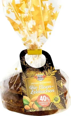 Obrázok produktu pre Norimberský perník Elisen - prírodný 3 ks 210g