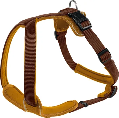 Produktbild von Hunter Geschirr Neopren braun/caramel, Größe: M/1 / Breite: 2,0 cm
