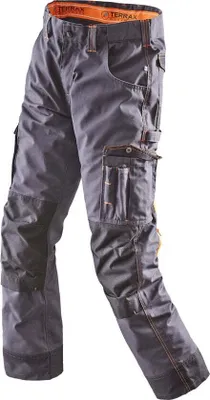 Immagine prodotto di TERRAX WORKWEAR Pantaloni da lavoro da uomo, antracite/nero , Colore:Antracite/nero, Taglia:48