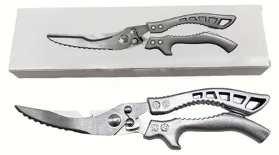 Geflügelschere aus Edelstahl, 26 cm, mit Sicherheitsverriegelung