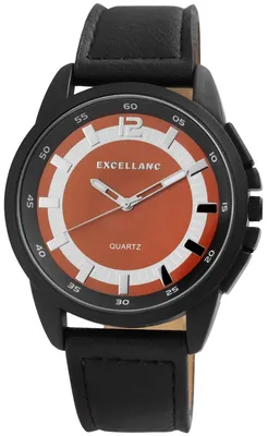 Produktbild von Herrenuhr Kunstleder EX0360 Mineralglas