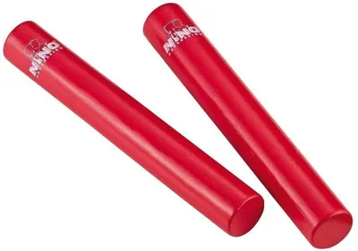Immagine prodotto di Nino Percussion NINO576R Bastoncino sonaglio rosso, coppia