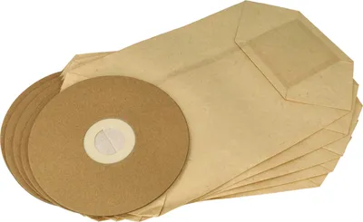 Produktbild von vhbw 5x Staubbeutel Ersatz für Fimap 439719 für Staubsauger - 35,8cm x 23,8cm braun