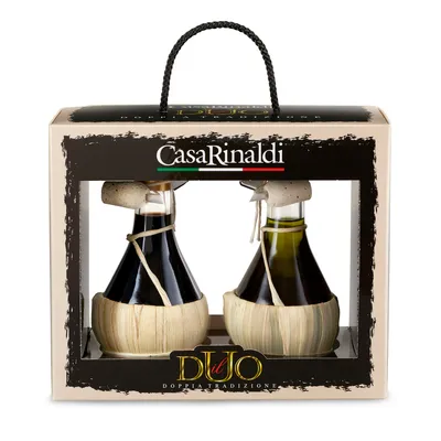 Obrázok produktu pre Casa Rinaldi Duo Balzamikový ocot Modena Natives Olivenöl 2x 250ml