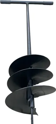 Produktbild von Hand Erdbohrer Handbohrer Erdlochbohrer Hand Bohrer Lochspaten Pfahlbohrer Ø 250mm