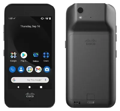 Immagine prodotto di Cisco Webex 840 - Smartphone - RAM 3 GB / Interner Speicher 32 GB - 4" - 800 x 480 Pixel - fotocamera posteriore 8 MP - fotocamera anteriore 2 MP