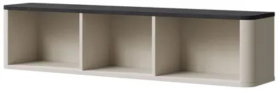 Produktbild von Wandregal Marly Hängeregal 150x30x22cm Farbe wählbarKaschmir / Graustein130x30x25cm