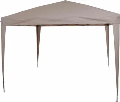 Produktbild von Pavillon >Starter< in grau, taupe - 300x260x300 (BxHxT)