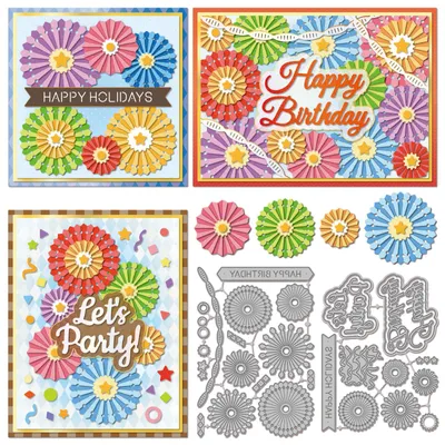 Productafbeelding van Stansvormen voor kaarten en scrapbooking met windmolenmotief
