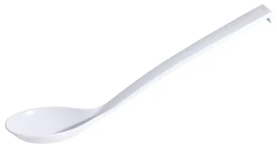 Produktbild von Salatlöffel, Servierlöffel, Kunststoff, weiß, 33,5cm Länge