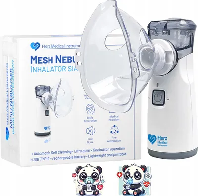 Produktbild von Vernebler Inhalator Tragbare Batterie 50-60 Min, Leise, Für Die Familie