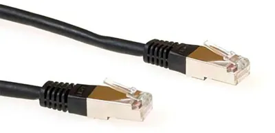 Obrázok produktu pre ACT CAT5E FTP LSZH (IB7901) 1m, 1 m, RJ-45, RJ-45, Čierna
