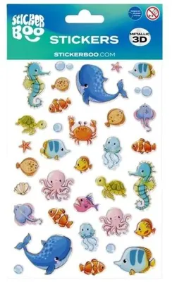 Immagine prodotto di Adesivi Sticker BOO Pesciolini