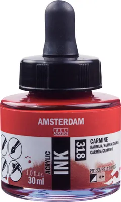 Produktbild von Amsterdam 17203180, Rot, 30 ml, 1 Stück(e), Carmine