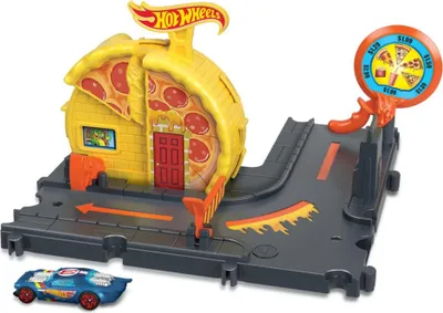 Obrázek produktu pro Hot Wheels City HMD53, Sada vozidla a trati, 4 rok/roky, Plast, Různé barvy