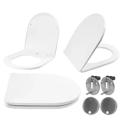 Produktbild von Rea Langsam schließender UF DUROPLAST FLAT WHITE