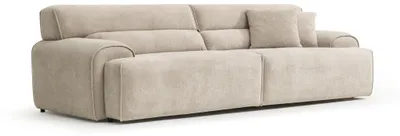 Produktbild von Elegantes 4-Sitzer Sofa in Beige für modernes Wohnen