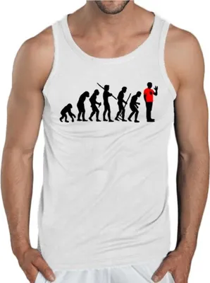 Produktbild von Touchlines Herren Tank Top , Evolution Sheldon Weiss, S