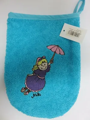 Produktbild von MILA 50186 - Waschhandschuh - Waschlappen - Rosalie im Wunderland