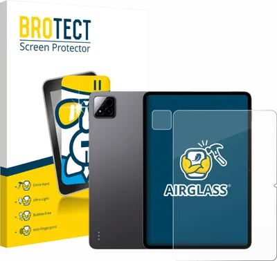 Produktbild von BROTECT Schutzglas für Xiaomi Pad 7 Pro (Display+Kamera) Schutzfolie Panzer Folie Glas Display Schutz klar
