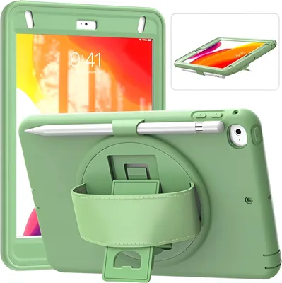 Obrázek produktu pro Pouzdro se stojánkem a držákem pro iPad Mini 5/Mini 4 7,9" zelené