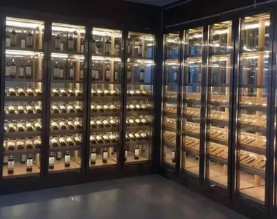 Zdjęcie produktu dla Szafka na wino Piwniczka na wino Stojak na butelki Archiwum na wino Lodówka na wino