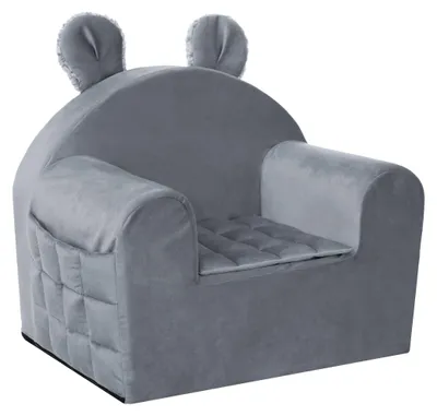 Productafbeelding van Kinderfauteuil en Slaapbank in Antraciet
