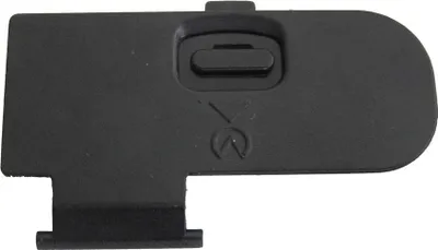 Produktbild von vhbw Akkudeckel kompatibel mit Nikon D3100 Kamera, Batteriegriff - Abdeckung, Cover, Batteriefachdeckel