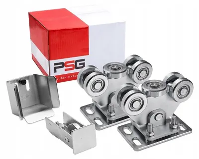 Produktbild von Torwagen 2 Stück + Rolle + Laufbuchse für Profil 80 - PO60.00P.80