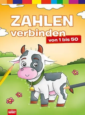 Produktbild von Aktivitätsbuch Zahlen verbinden 1 bis 50