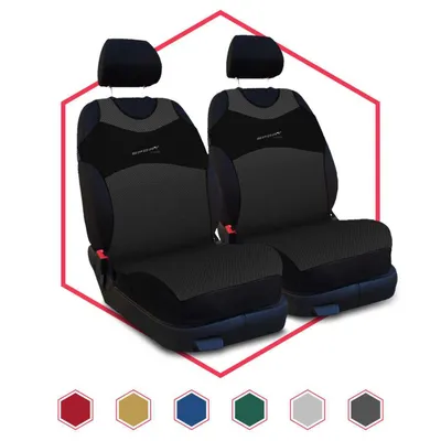 Produktbild von Autositzbezüge Universal Schonbezüge PKW Auto Set Grau 1+1 für Mercedes Klasse B