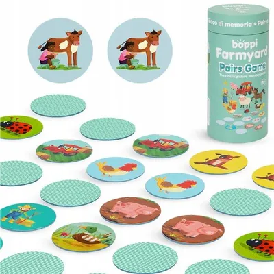 Produktbild von BOPPI, das Paar-Memo-Rätsel der Farm