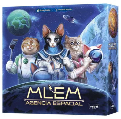 Zdjęcie produktu dla Asmodee MLEM, Gra planszowa, Wyścig, 8 lat(a), 30 min