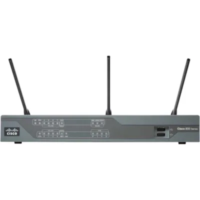 Produktbild von Cisco 892FSP, Ethernet-WAN, Gigabit Ethernet, Schwarz
