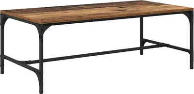 Obrázek produktu pro vidaXL Konferenční stolek z regenerovaného dřeva 100 x 50 x 35 cm materiál na bázi dřeva