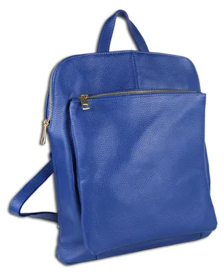 Produktbild von Toscanto Backpacks Cityrucksack blau Leder OTT610RB