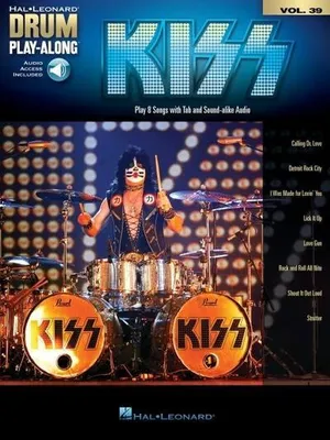 Produktbild von Kiss - Drum Play-Along Vol. 39 Book/Online Audio